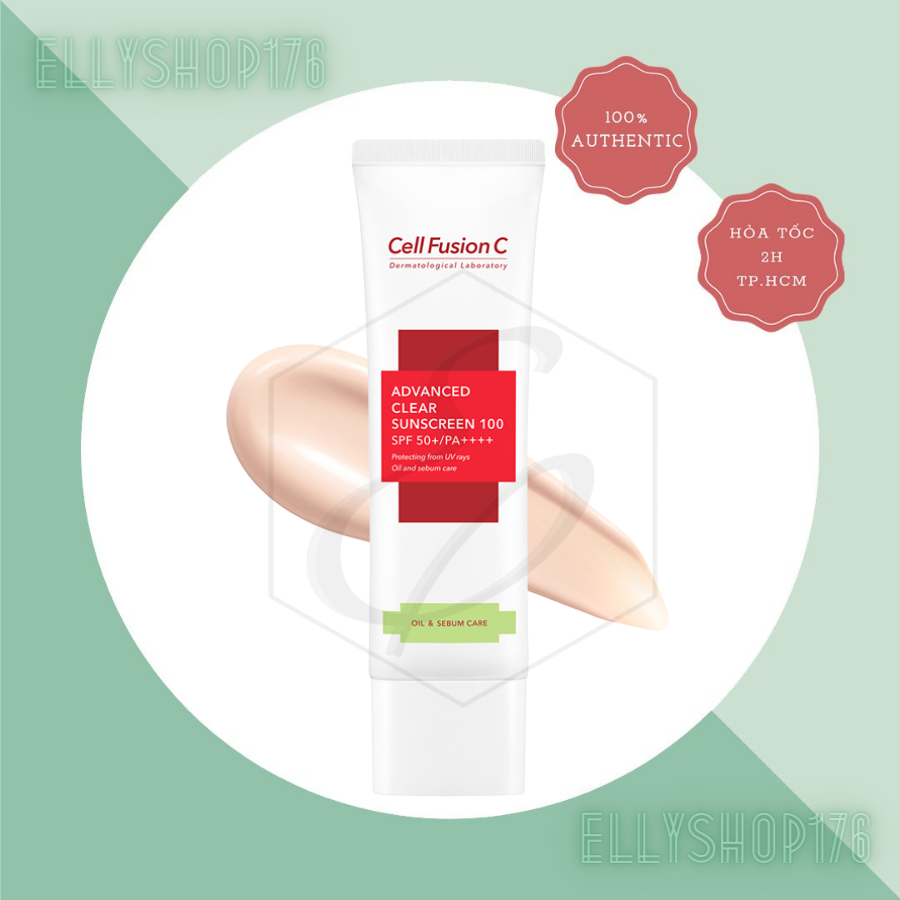 Kem Chống Nắng Cell Fusion C Advanced Clear Sunscreen 100 SPF50+/PA+++ - 50ml